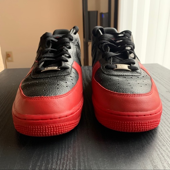 2008 Nike Air Force 1 Low Used Men's Size 11 Bred - Picture 7 of 7